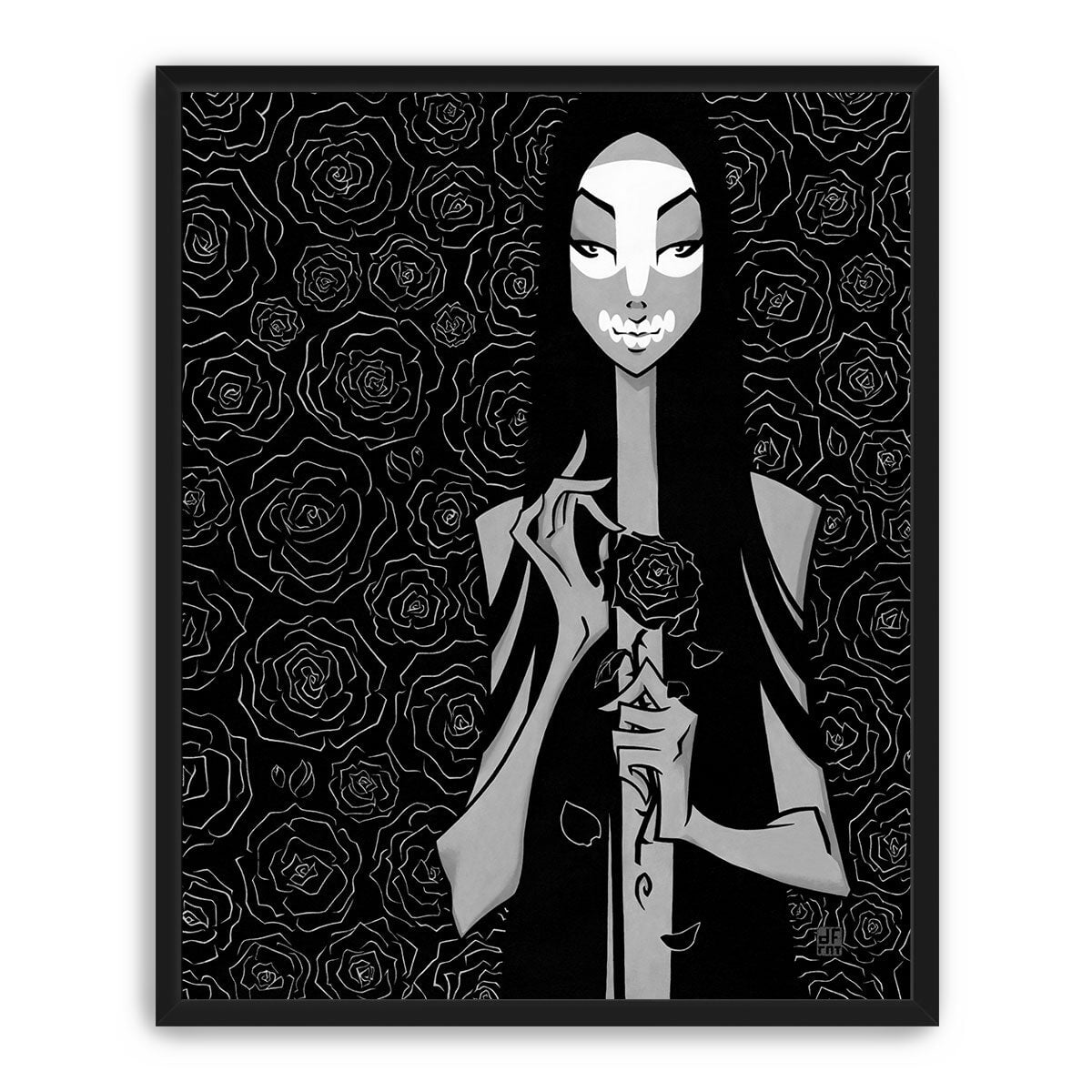 BLACK ROSE | fine art print