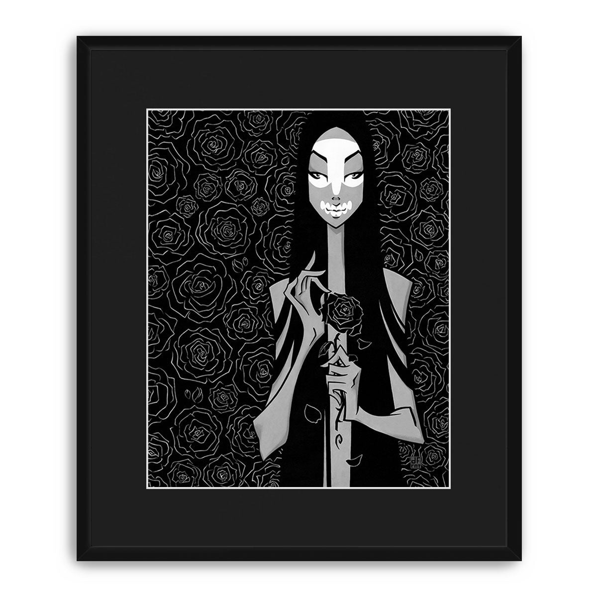 BLACK ROSE | fine art print