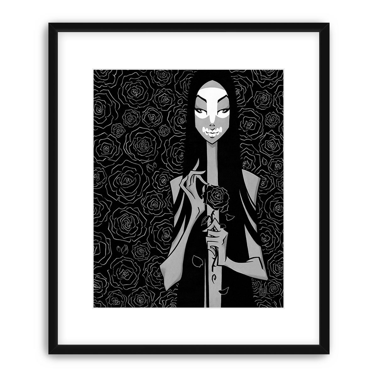 BLACK ROSE | fine art print