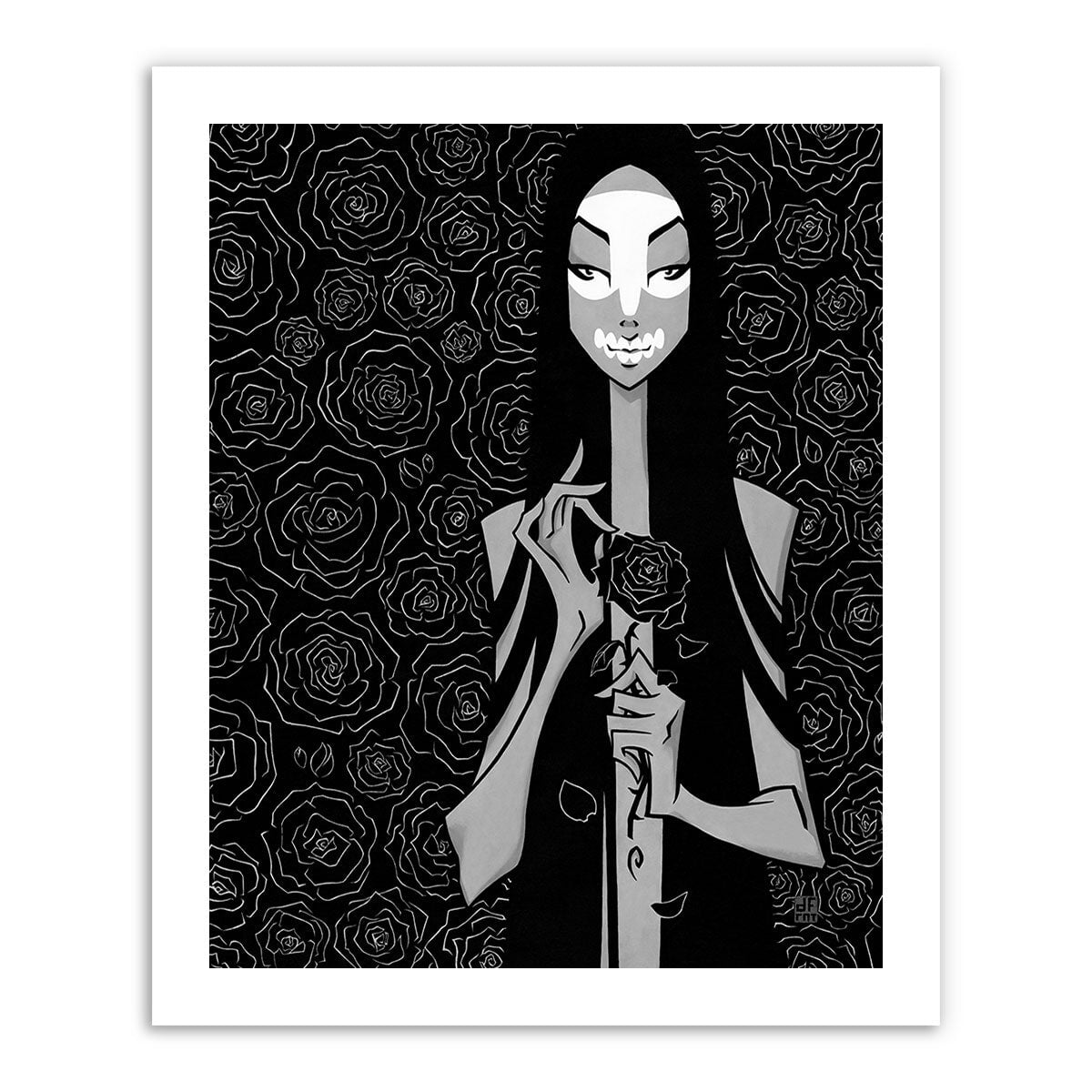 BLACK ROSE | fine art print