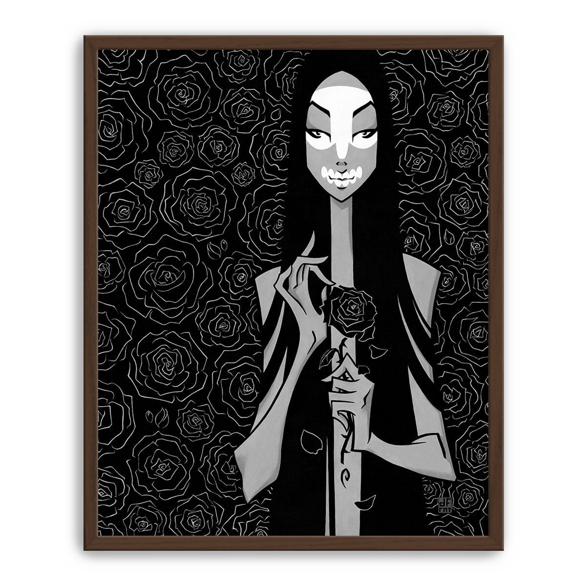 BLACK ROSE | fine art print