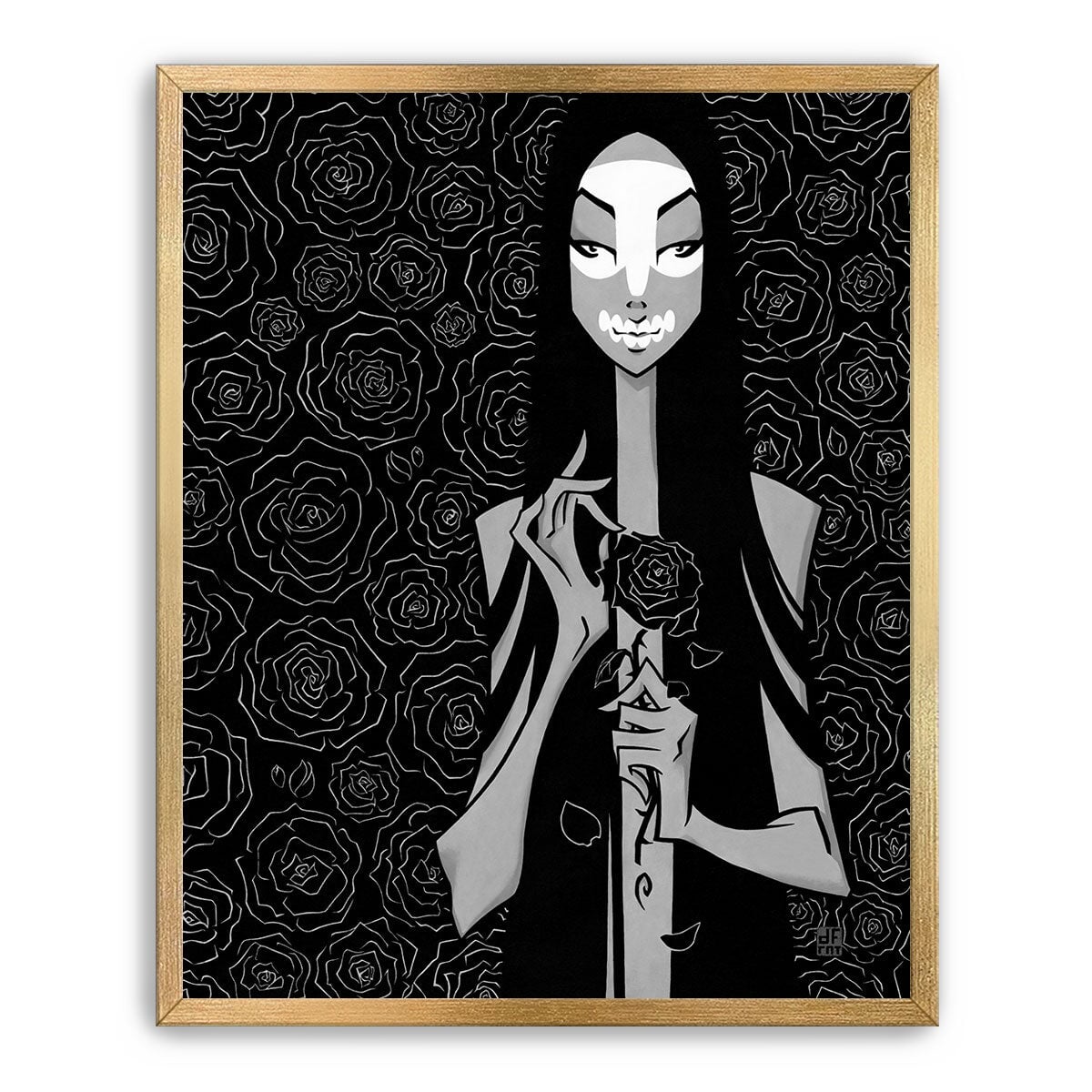 BLACK ROSE | fine art print