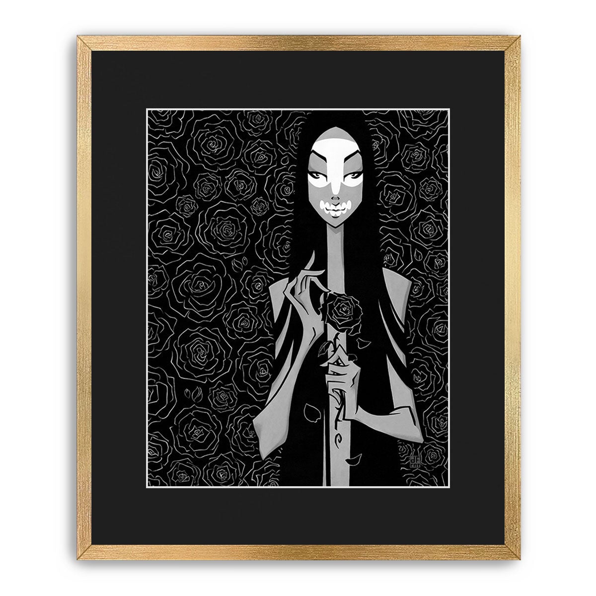 BLACK ROSE | fine art print