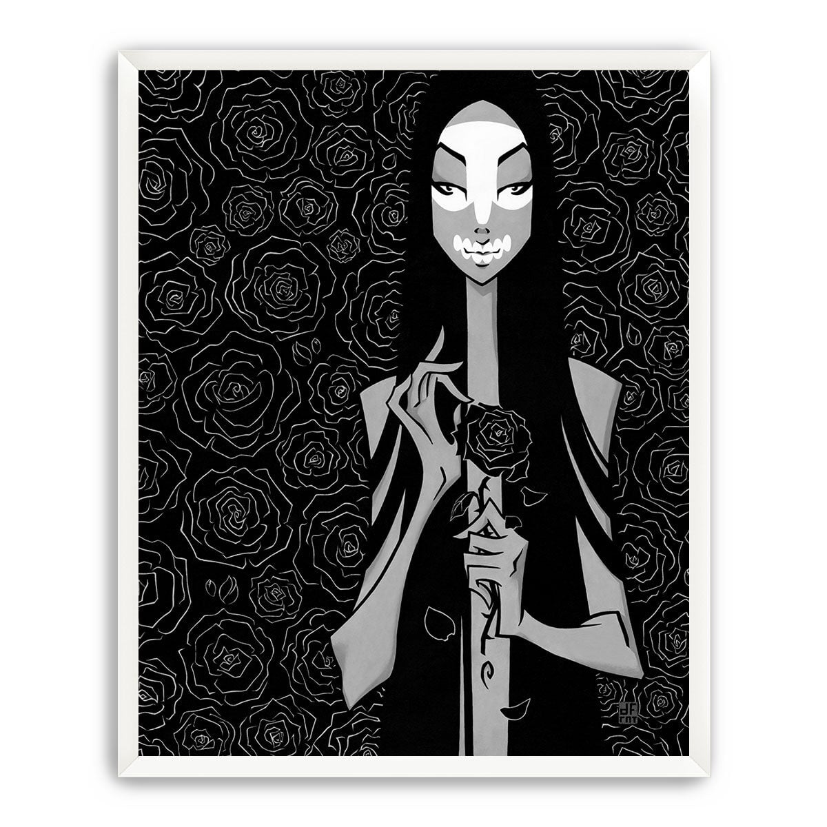 BLACK ROSE | fine art print