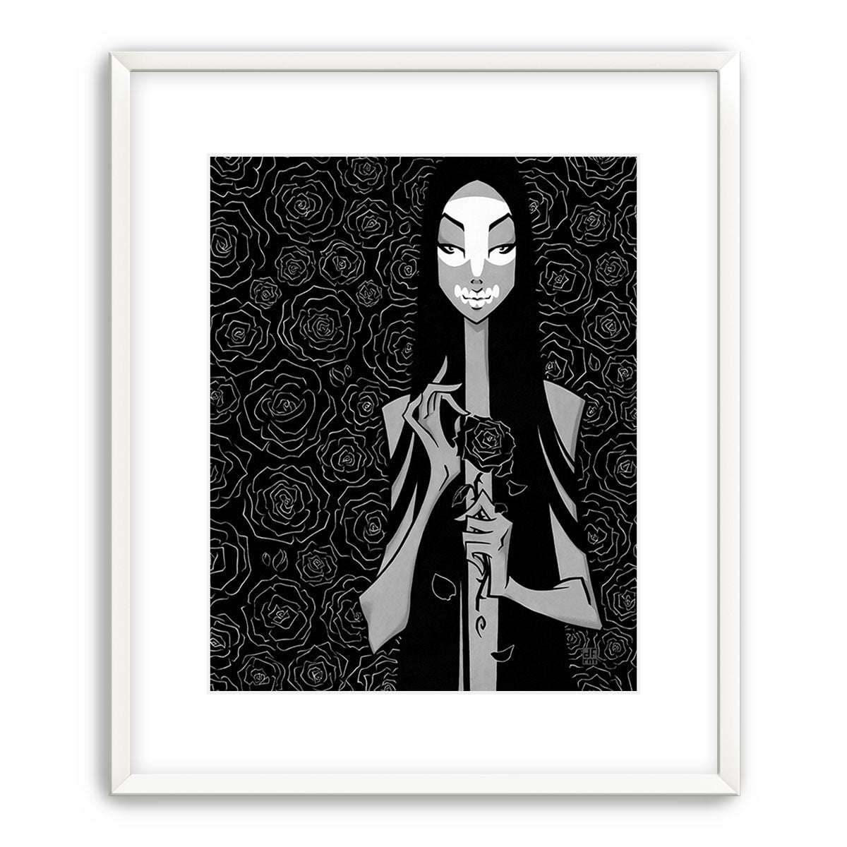 BLACK ROSE | fine art print