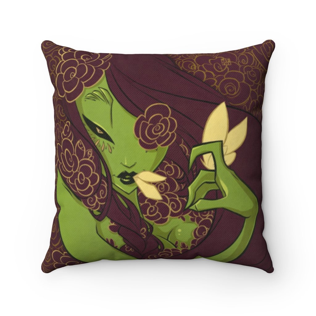 FLOWER BED ONE | throw pillow