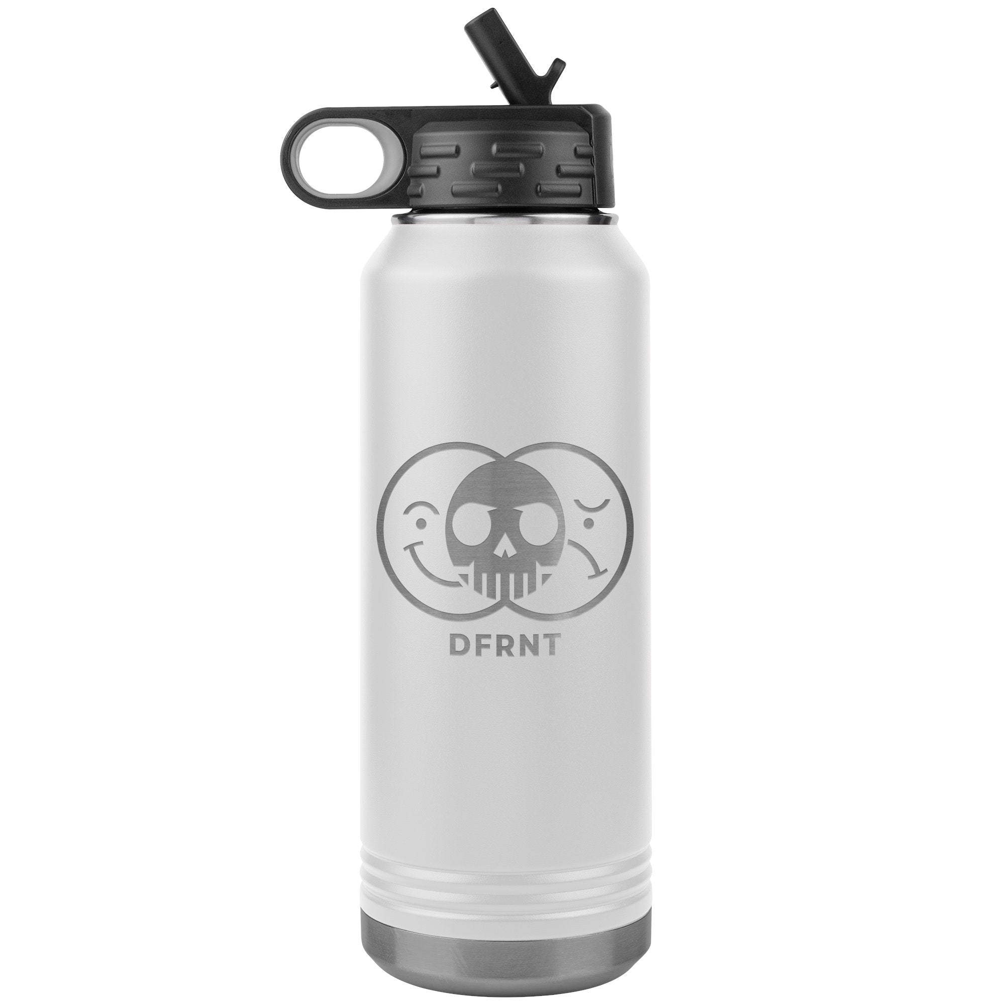 DFRNT LIFE SKULL | 32 oz straw tumbler