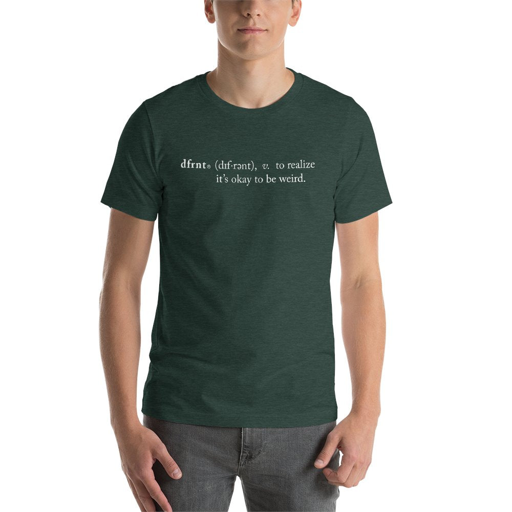 ITS OKAY TO BE WEIRD | t-shirt