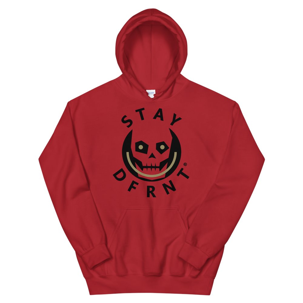 STAY DFRNT SKULL | relaxed hoodie