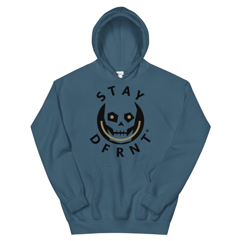 STAY DFRNT SKULL | relaxed hoodie