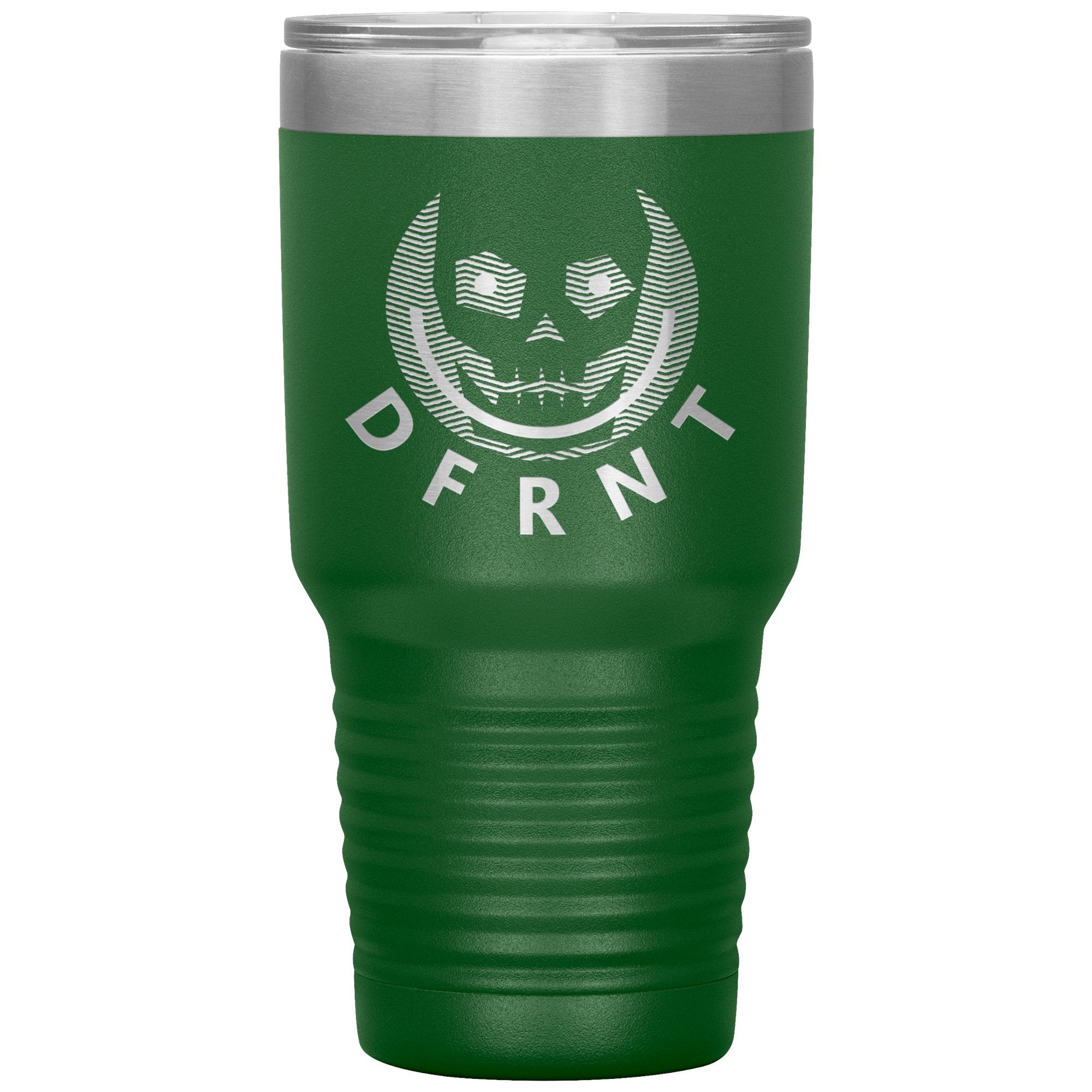 DFRNT HAPPY SKULL - 30 oz tumbler