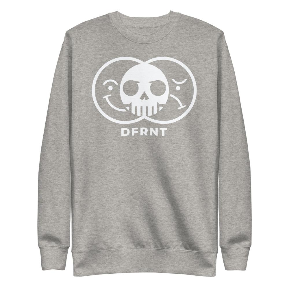 DFRNT LIFE SKULL | slim sweatshirt
