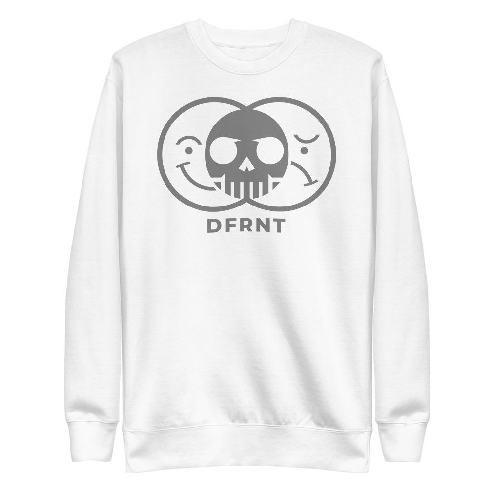 DFRNT LIFE SKULL | slim sweatshirt