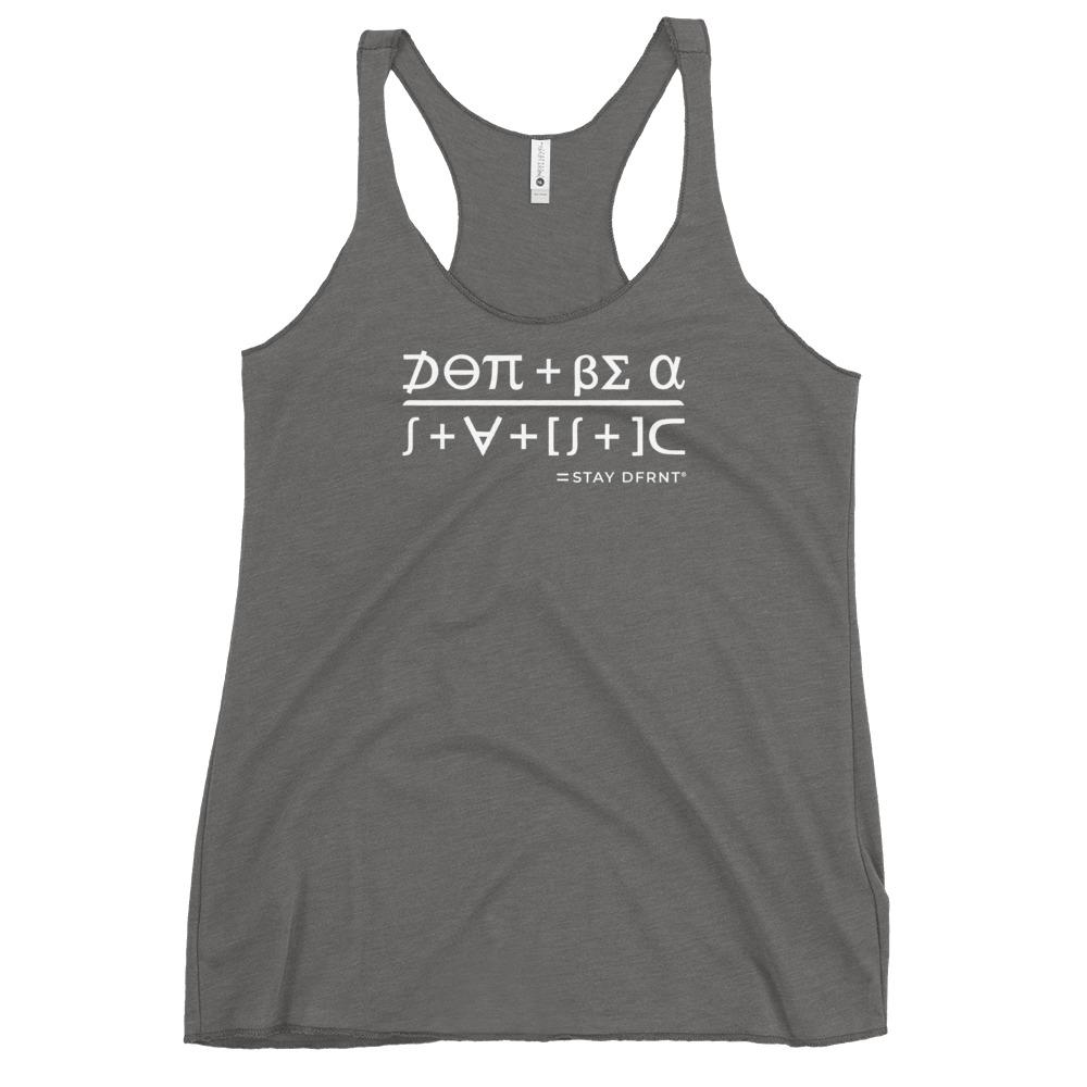 DON'T BE A STATISTIC | racerback tank